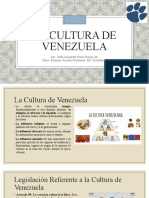 La Cultura de Venezuela: Por: Sofia Alejandra Funes Borjas 8A Clase: Estudios Sociales Profesora: Ms. Castellanos