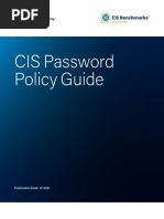 CIS Benchmarks Password Policy Guide v21.12