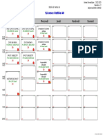 Lundi Mardi Mercredi Jeudi Vendredi Samedi: 1licence Unifiée A0