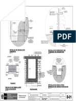 02 Vivienda Tipo A Arquitectura Detalle de Zocalos, Zanjas y Otros D-01