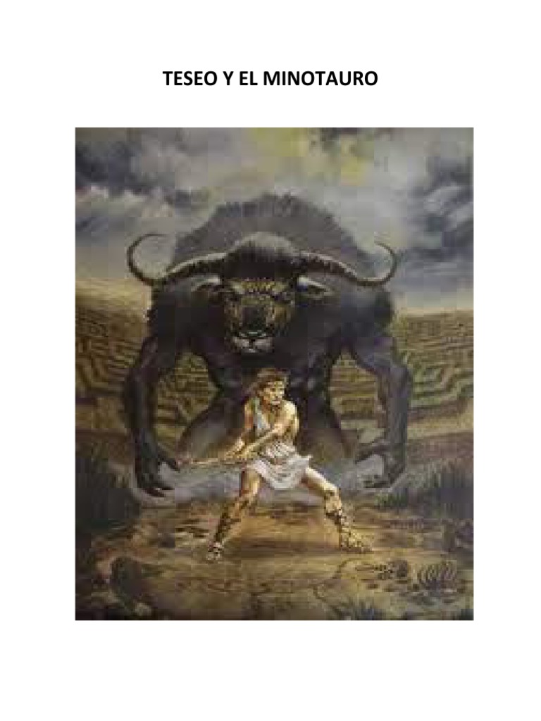 Personajes Teseo y El Minotauro | PDF
