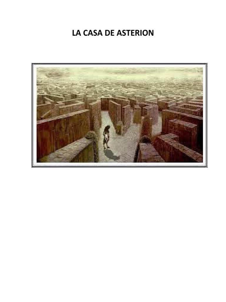 Personajes La Casa de Asterion | PDF