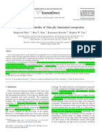 Experimental Studies of Thin-Ply Laminated Composites: Composites Science and Technology