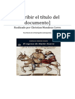 Escribir El Título Del Documento PDF