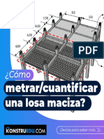 Cómo Metrarcuantificar Una Losa Maciza