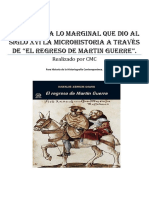 La historia de Martín Guerre a través de la microhistoria