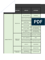 Taller X - Programa Arquitectonico