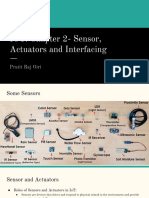 IOT - Chapter 2 - Sensor, Actuators and Interfacing