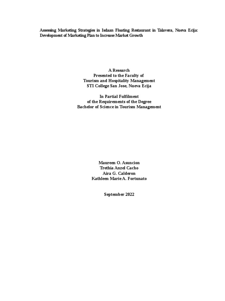 Research Paper 1 4 1 | PDF | Marketing | Marketing Strategy