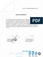 Carta de Compromiso