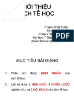 Dịch tễ học file PDF