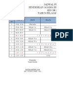 Jadwal Pelajaran