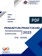 Diktat Praktikum Pemrograman Komputer 2023