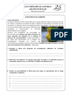 Oxidación de Alimentos - Metales - Indagación