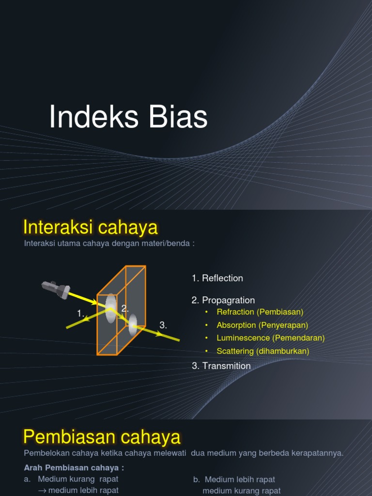 Indeks Bias PDF PDF