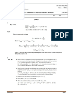 Ficha Formativa - Física 10º Ano - Subdomínio 3 - Exercícios de Exame - Resolução