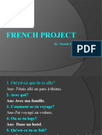 3rd Assessment French Project