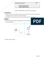 Práctica 11 - Montaje Con Sensor de Presencia PDF