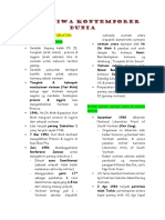 Peristiwa Kontemporer Dunia PDF