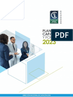 Plan de Capacitación 2023 de la Contraloría General del Estado