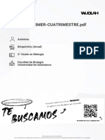 Apuntes 1 Bioquímica 1º Cuatrimestre PDF