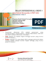 2 - Persamaan Diferensial Orde 1 PDF