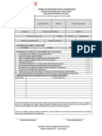 1.-Datos Del Solicitante: Fondo de Prevision Social Cooperativo