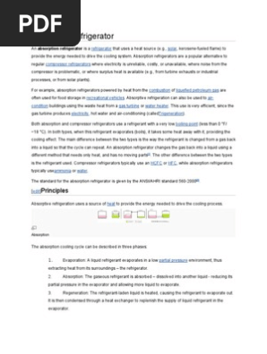Vapour Absorption System By Wikipedia Energy Technology