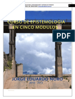 Licenciaturas / Epistemología Material de Trabajo Prof. Dr. Jorge Noro