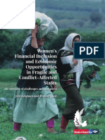 Women's Financial Inclusion and Economic Opportunities in Fragile and Conflict-Affected States