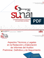 Presentación Curso Redacción Informe Técnico de Auditoría 30 06 15
