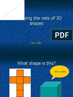 Identifying 3D Shapes - Nets of Cubes, Cones, Prisms & More