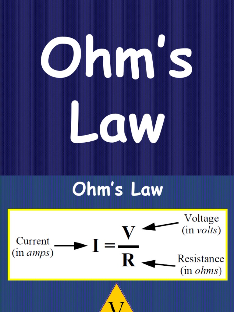 Ohms Law Zakon Oma - 149014 | PDF