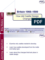 How Did Castle Design Change