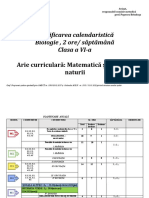 Planificare Bio VI 2022-2023