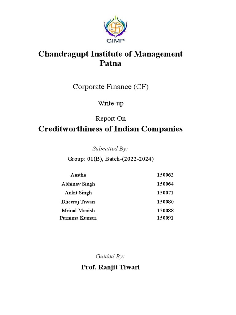 Creditworthiness of Indian Company(Group1B)[1] (1).docx PDF