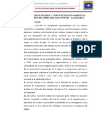 Limpieza de residuos y concientización ambiental en mercado de Cajamarca