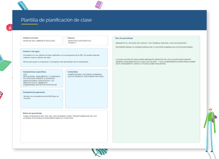 Plantilla - de - Planificación - de - Clase - A ENTREGAR | PDF