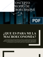 Concepto Propio de Macroeconomía