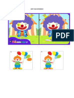 Spot The Difference: Clown