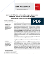 Apoyo Social de Familia Profesorado y Amigos PDF