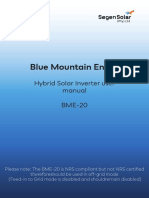 Blue Mountain Hybrid Solar Inverter App Note BME-20