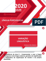 Variação Linguística DET 2020