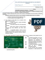 Escola Municipal de Ensino Fundamental Dr. Roberto Cardoso - Revisão de conteúdo de Geografia sobre dinâmica populacional e diversidade cultural brasileira