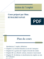 Gestion de L'emploi Nouveau