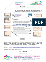 032 - Aviso-Modelo de Franquicia - Siaex-180816