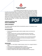 Laboratory Assistant Advert - March 2023 PDF