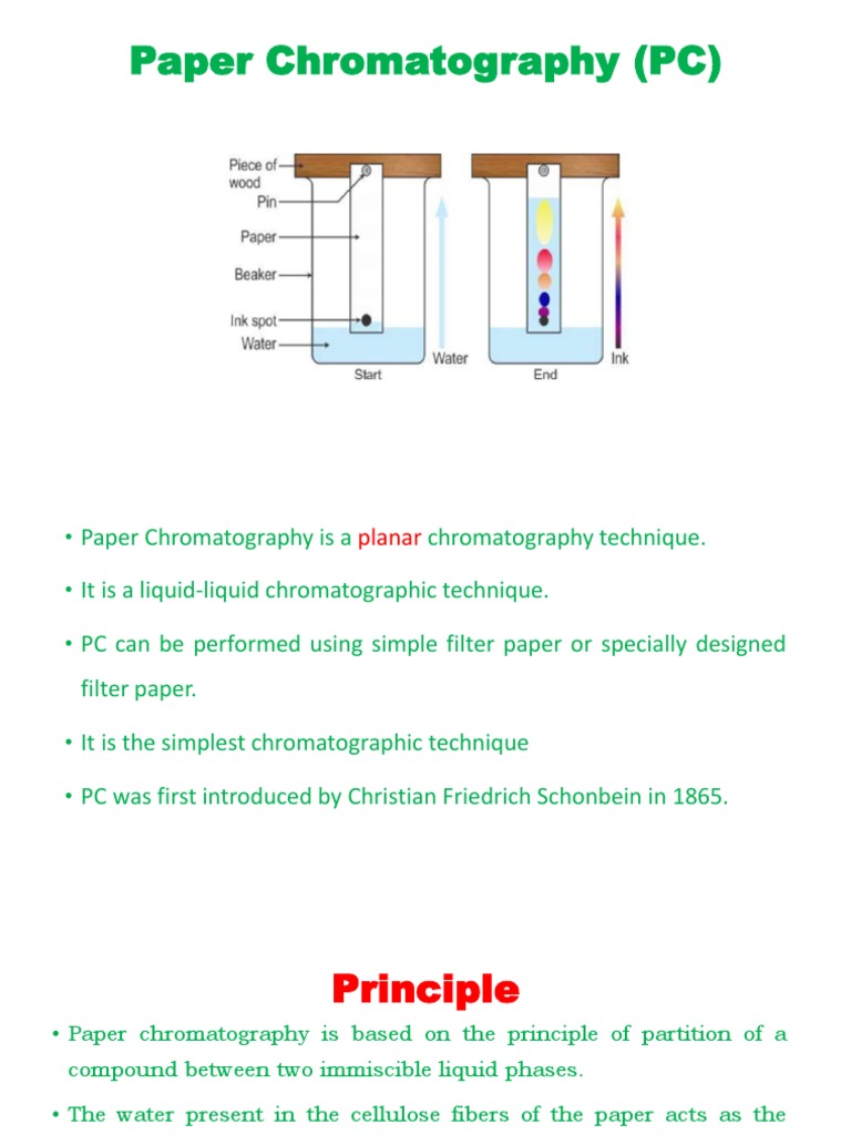 Paper Chromatography PDF Chromatography Solvent