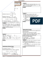 Electrical Energy and Power