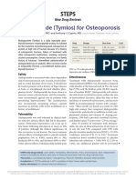 Abaloparatide (Tymlos) For Osteoporosis